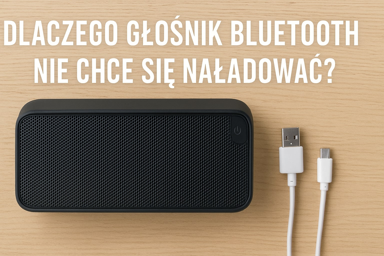 Dlaczego głośnik Bluetooth nie chce się naładować