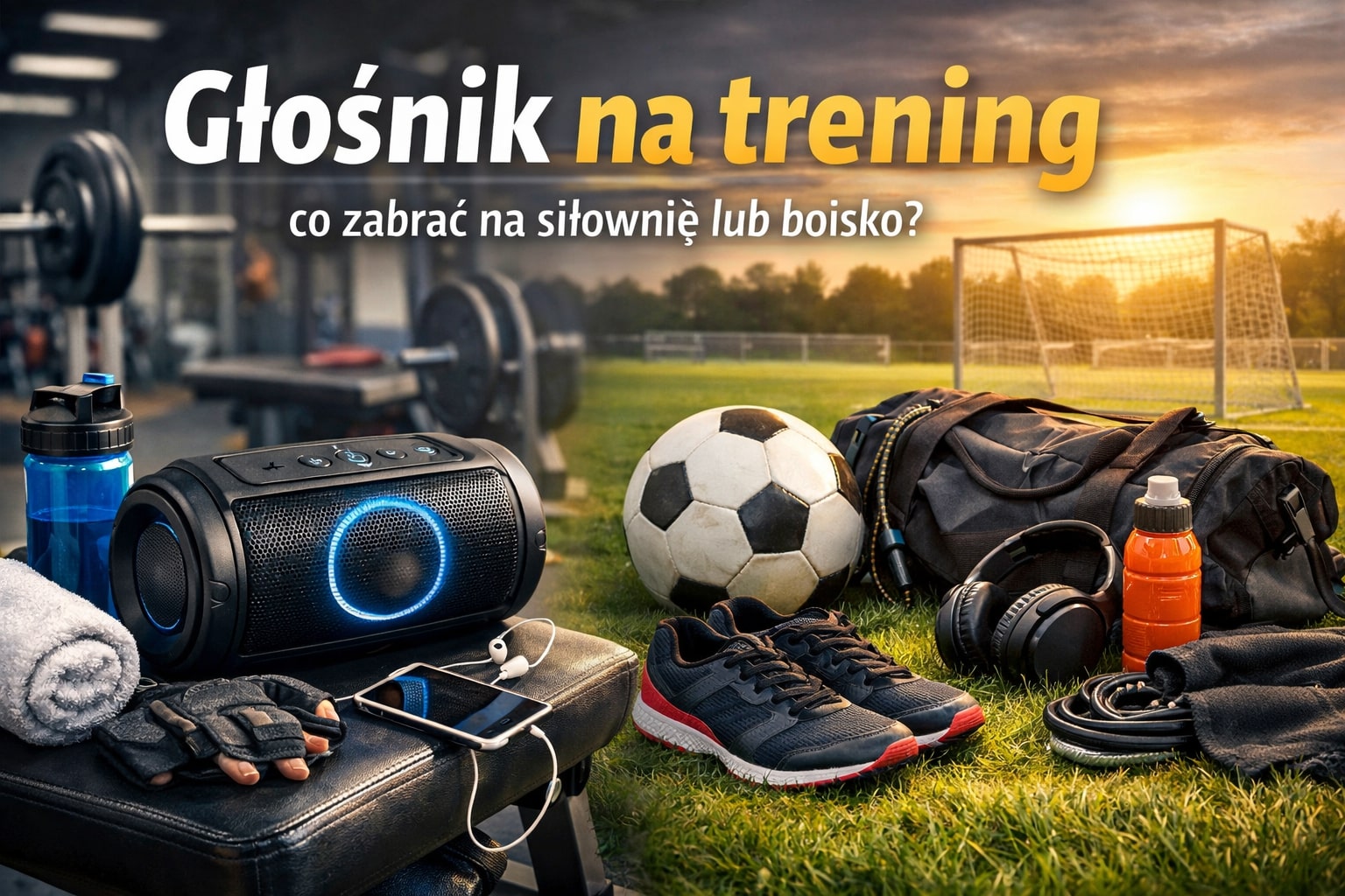 Głośnik na trening – co zabrać na siłownię lub boisko