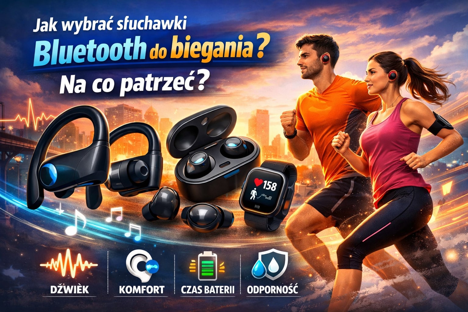Jak wybrać słuchawki Bluetooth do biegania Na co patrzeć