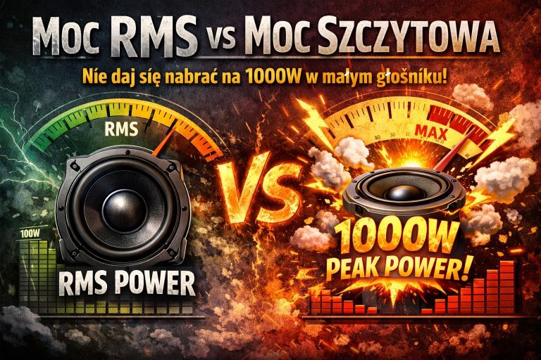 # Moc RMS vs Moc szczytowa – nie daj się nabrać na 1000W w małym głośniku