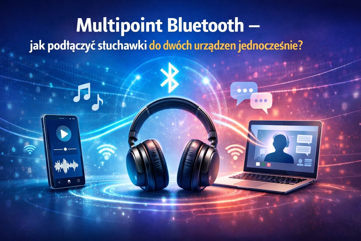 Multipoint Bluetooth – jak podłączyć słuchawki do dwóch urządzeń jednocześnie