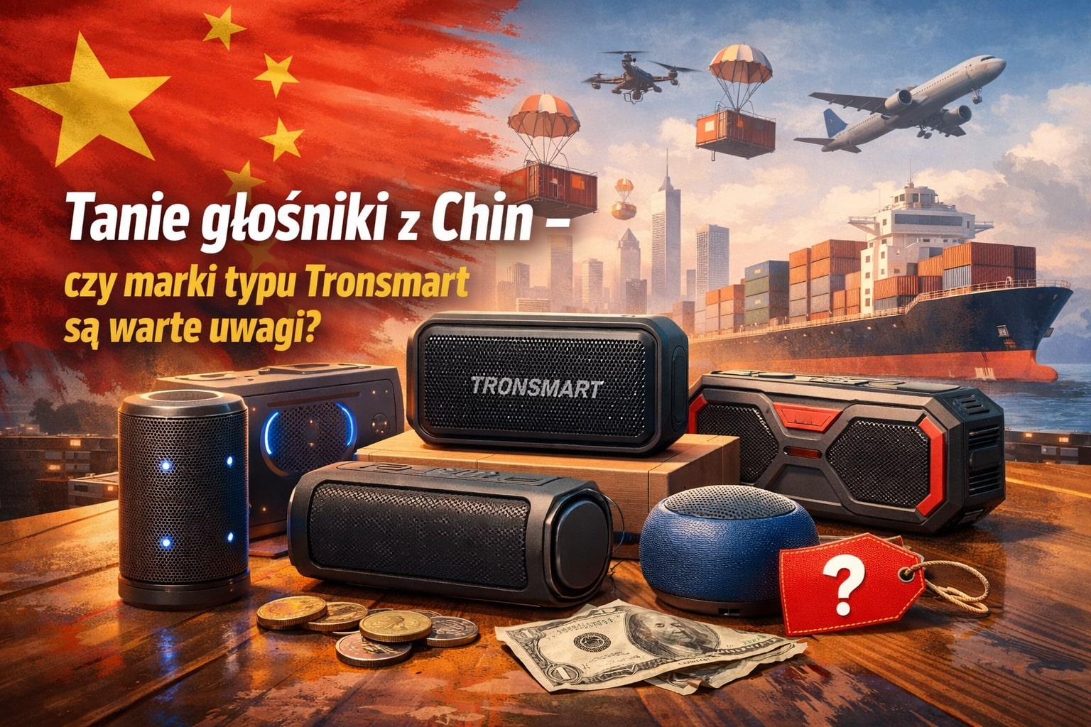 Tanie głośniki z Chin – czy marki typu Tronsmart są warte uwagi