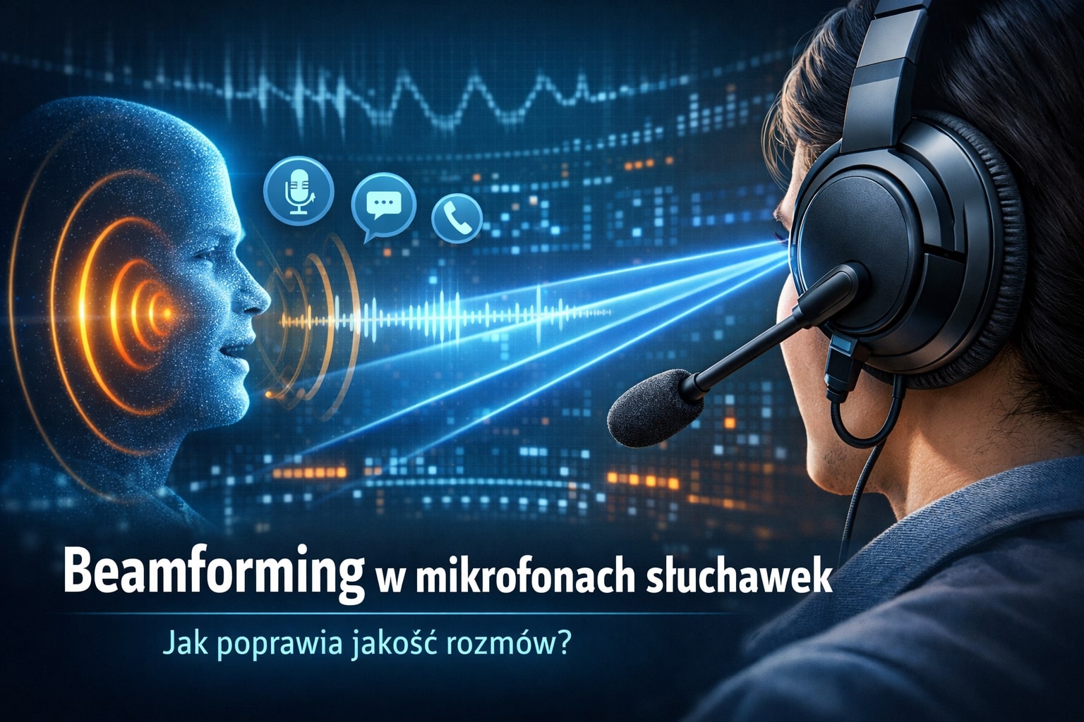 Technologia Beamforming w mikrofonach słuchawek – jak poprawia jakość rozmów
