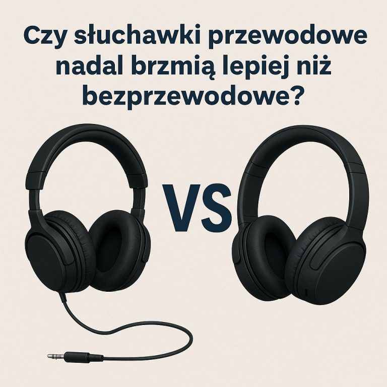 Czy słuchawki przewodowe nadal brzmią lepiej niż bezprzewodowe