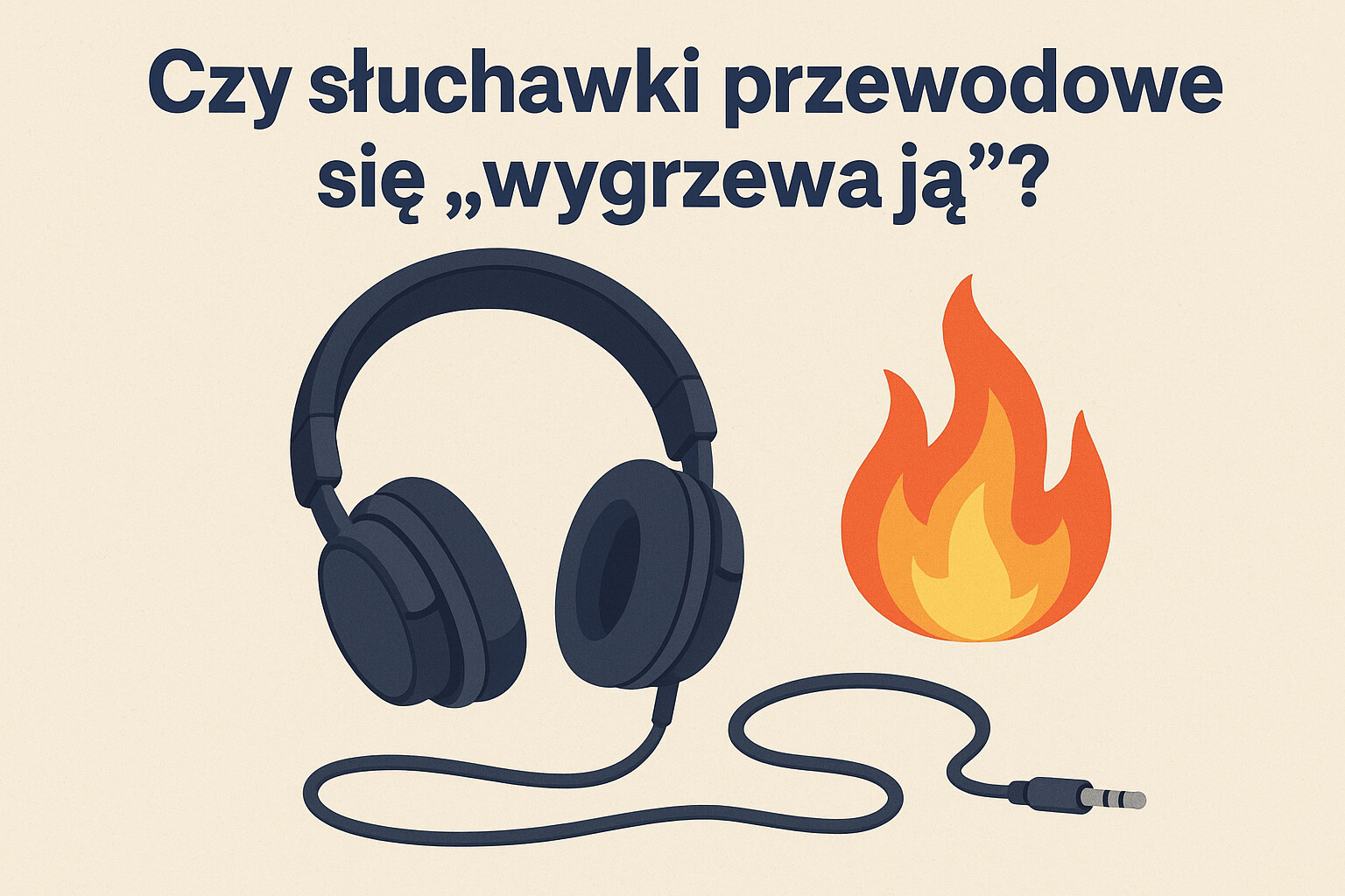 Czy słuchawki przewodowe się „wygrzewają”