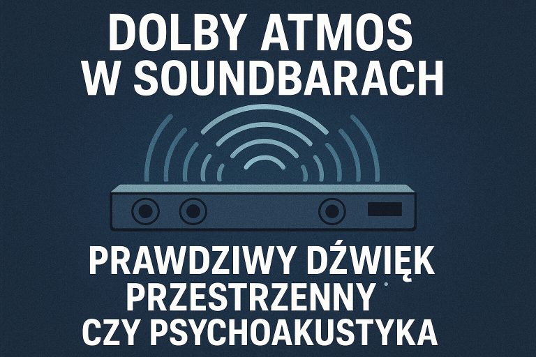 Dolby Atmos w soundbarach – prawdziwy dźwięk przestrzenny czy psychoakustyka
