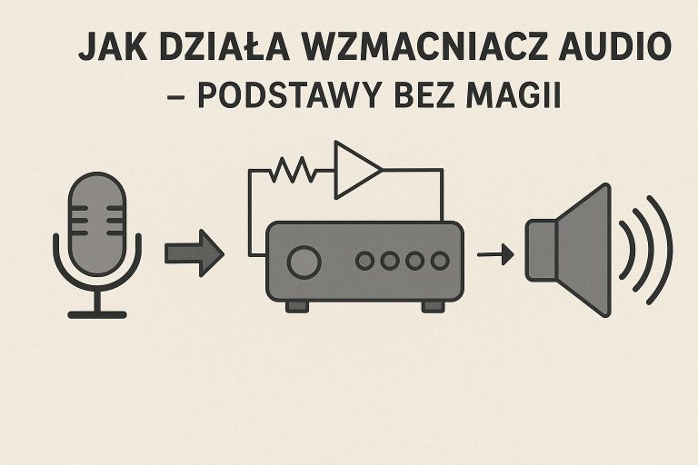 Jak działa wzmacniacz audio – podstawy bez magii