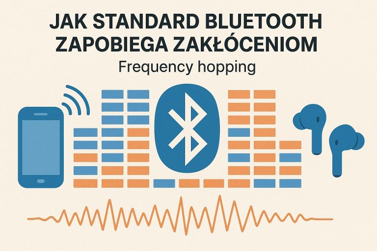 Jak standard Bluetooth zapobiega zakłóceniom (Frequency Hopping)