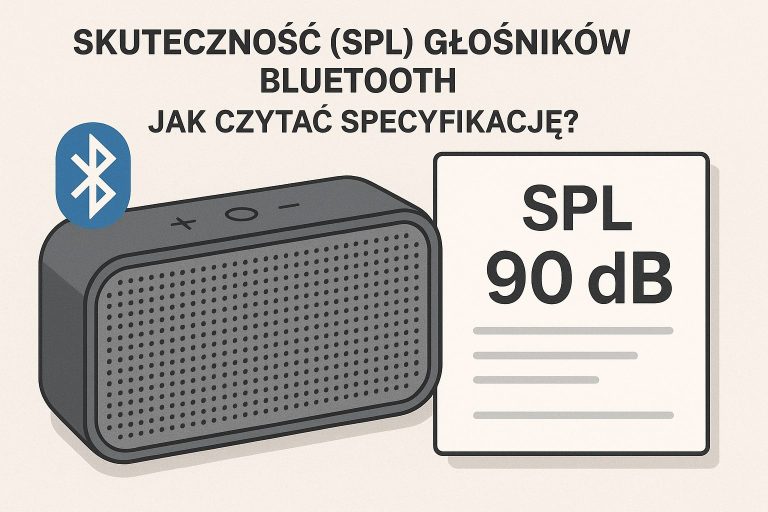 Skuteczność (SPL) głośników Bluetooth – jak czytać specyfikację