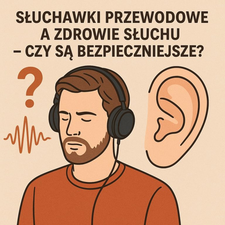 Słuchawki przewodowe a zdrowie słuchu – czy są bezpieczniejsze